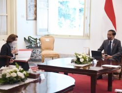 Presiden Jokowi Terima Kunjungan Menteri Angkatan Bersenjata Prancis