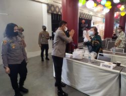Wakapolda Tinjau Vaksinasi di Mall Phipo Makassar