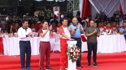 Wakasad Dampingi Panglima TNI Lepas Peserta Lomba Lari “Panglima TNI Run