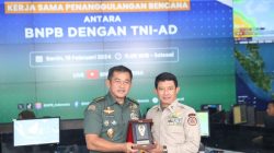 Perkuat Kapasitas Indonesia Hadapi Bencana, TNI AD Kolaborasi Dengan BNPB