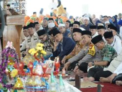 Peringatan Maulid Nabi Muhammad di Masjid Kubah 99 Dihadiri PJ Gubernur Prof Zudan Arif , Ketua MUI dan Forkopimda Sulsel.